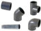 Winkel 90°, Winkel 45°, T-Stück, Muffe, Rohre, Cepex (Winkel 90°, 50mm)