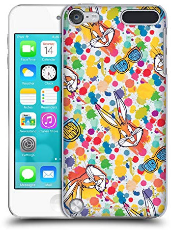 Head Case Designs Offizielle Looney Tunes Farbspritzer Bugs Bunny Harte Rueckseiten Handyhülle Hülle Huelle kompatibel mit Apple iPod Touch 5G 5th Gen