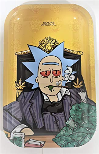 Smoke Arsenal Rolling Trays Set (Smoke Arsenal The Rickfather Premium Tray - M)