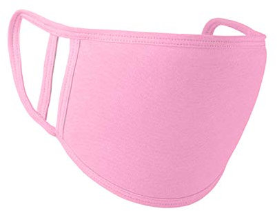 Unisexe Coton Tissu Fournir Protection De Pollution - Enfants - Rose, 14cm x 10cm