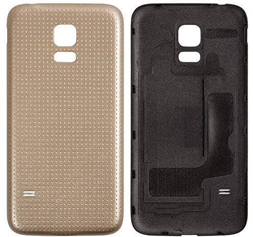 Riihoo Phone Case für Samsung Galaxy S5 Mini, gold, Metallisch, Stoßdämpfend, Rückenschutz