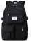 VARLIVOO Casual Girl Schoolbag Student Bookbag Backpack College Daypack Women Teenagers Rucksack 15.6 Laptop School Travel Camping Waterproof Polyester Black
