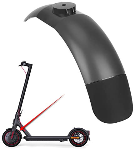 Elaye Scooter Vorne Schutzbleche Vorne Kotflügel Front Mudguard für Xiaomi 4 Pro Roller Weiches Gummi Anti-Kollision Design