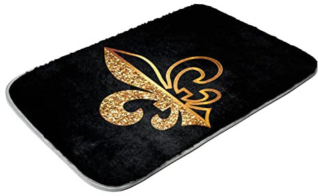 Tapis en fausse fourrure moelleuse pour canapé, sol, fleur de lys royal, silhouettes de lys royal, petit tapis à poils longs pour chambre à coucher, ne perd pas ses poils