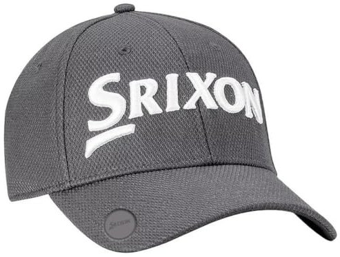 Srixon Ball Marker Cap Golfkappe 2023 (Grau/Weiß), Grau/Weiß, One size