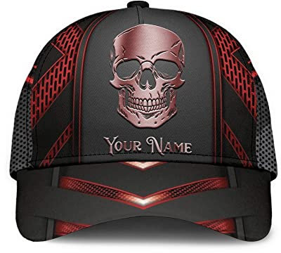 942 Basecap Personalisierter Totenkopf Golf Hüte Verstellbare Baseballmütze Outdoor Baseball Cap Für Teenager, Herren, Damen