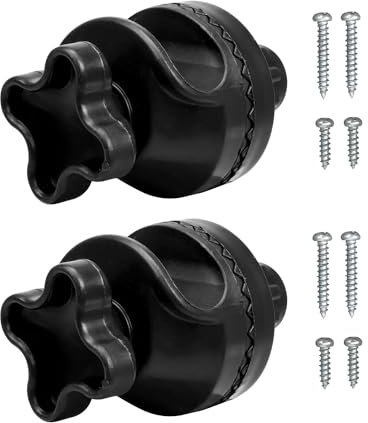 2 Pcs Garden Swing Plastic Fittings, Swing Frame Plastic Fitting to Attach Canopy Frame to Swing Frame, Match Diameter 2.2cm Swing Chair Frame Interface