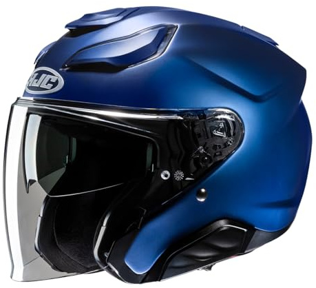 HJC, Jet-Motorradhelm F31 Semi Flat Metallic Blue, S