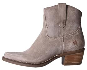 Apple of Eden® Stiefelette Damen Evie| Western Boot Stiefelette aus Leder für Damen aus 100% Leder