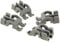 Set di 4 clip per cestello inferiore lavastoviglie 481010600198