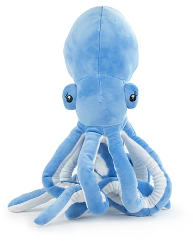 BARRADO - Oktopus Kawaii Kuscheltier - 45cm - 16002527 (Blau)