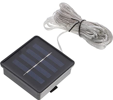KITANDOVE Outdoor Solar Umbrella Light String Led String Lamp for Garden Parasol Light Strip