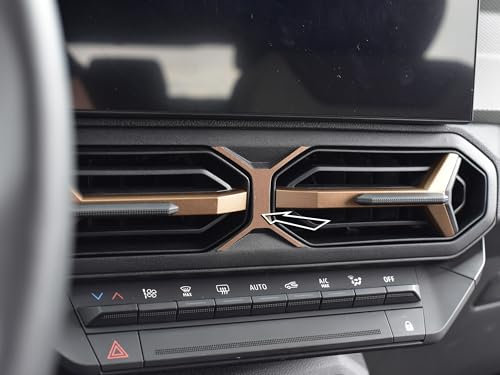 Steel Cover for 2024+ Dacia.Duster III 3 (P1310) / BIGSTER (R1310) | Central Nozzle Decoration - COPPER-BROWN Style | 1 Piece Essential Expression Journey Extreme DUSTER Tuning Accessories
