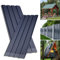 ENNJING 24x Trapezblech-Wellblechplatten für Dach,115x45 cm = 6 m²,Verzinkt 0,25 mm,Rostresistent & Wetterfest Profilblech, Dachblech, Wellblech für Gerätehaus Carport Gartenhaus Gartenlaube,Anthrazit