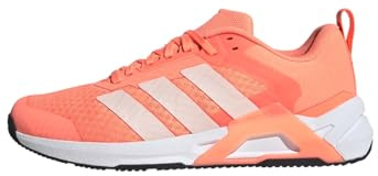 adidas Damen Dropset Control Training Shoes, Beam orange/Bliss orange/FTWR White, 41 1/3 EU