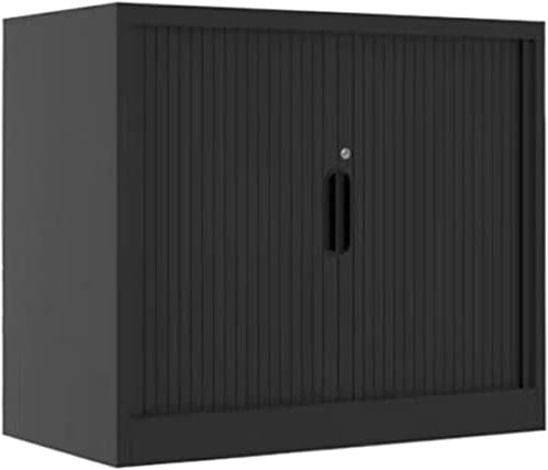 OLSKFUH Armoire À Portes Coulissantes, Armoire en Fer Blanc, Classeur De Bureau, Armoire De Données De Bons Financiers, Armoire Basse De Stockage, Classeur Vertical,760 * 900mm