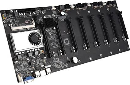 Pc Motherboard Fit For mining motherboard 8 GPU bitcoin Crypto Etherum Mining Support 1066/1333/1600MHz
