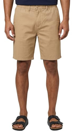 Tazzio Herren Leinen Shorts - Regular Fit mit elastischem Bund, Sommer-Look A212
