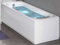 Vasca Bagno Idromassaggio Pneumatico Rettangolare Novellini Calypso Eco 170x80xH55 cm 190 LT Colonna 1 Pannello Frontale 1 Laterale Reversibili Idro Whirlpool Telaio Rinforzato Acrilico Bianco Lucido