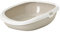 Katzentoilette Gizmo Large mokka / weiß 52 x 39,5 x 15 cm