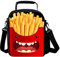 7-Mi 3D Design Children Lunch Box for School Unisex Insulated Meal Tote Storage Bag Fries for Travel