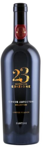 Edizione Collection Limited Release Cinque Autoctoni Fantini - sensationeller Rotwein aus den Abruzzen mit 99 Punkten von Luca Maroni (1 x 0,75l)