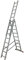 KRAUSE Corda VielzweckLeiter mit Treppenfunktion 3x9 Sprossen