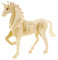 Georgie Porgy 3D Holz Puzzle Einhorn Modell holzhandwerk bausatz Kinder Spielzeug (jp257 Einhorn 30 stücke)