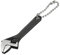 TopHomer Small Spanner Adjustable Wrench Non-Slip Mini Jaw Spanner Wrench Repair Maintenance Hand Tool Max jaw Opening 11mm(Black, Length 68mm)