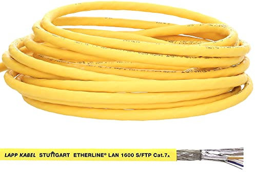 Lapp 10 Meter 2170976 Etherline Lan Cat.7A S/FTP 4x2xAWG22 Datenleitung LSZH bis 1600 MHz