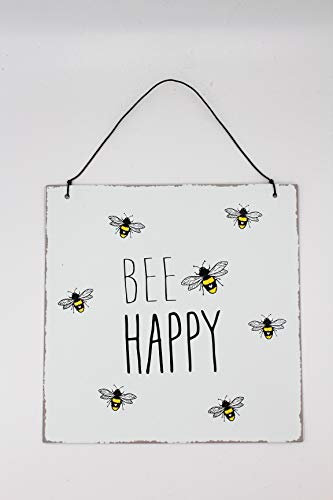 BOLTZE Blechschild Bee Happy (Bee Happy 3)