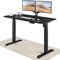 Desktronic Homeone Höhenverstellbarer Schreibtisch 140 × 70 cm – Elektrischer Schreibtisch Mit Zwei Elektrischen Motoren, Touchscreen-Steuerung Und Integrierten USB-a- Und USB-c-ladeanschlüssen