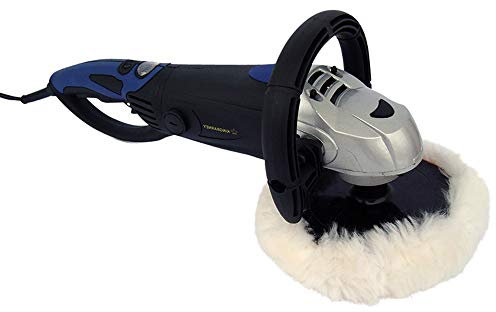Duke-Handel Poliermaschine Schleifmaschine 1600 Watt Set mit 180° Drehgriff Drehzahlregler Polierer mit digitalen Display (Basisset)