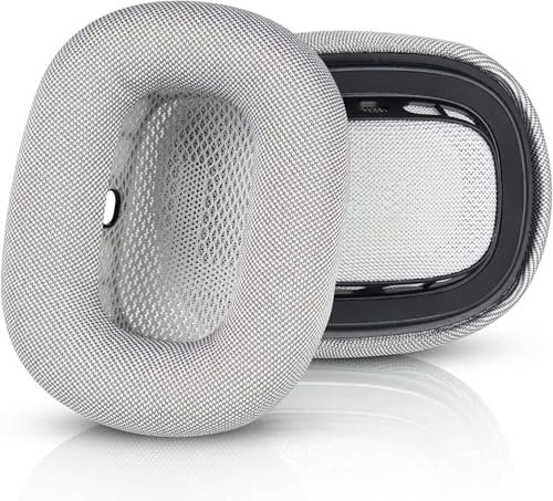 Aiivioll 1 Paar Wireless Ersatz Ohrpolster Dr. DRE Professionelle Ersatz Ohrpolster kompatibel mit Beats Solo 2 Solo 3 Wireless Bluetooth Kopfhörer(Hellgrau)