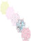 TupTam Body Neonato Bambina 5 Pezzi – Body Neonato in Cotone con Spalline, Perfetto per l’Estate, Elefanti/Orsetto/Rosa/Giallo, 92