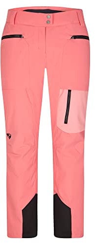 Ziener Damen TIPPA Ski-Hose/Snowboard-Hose | atmungsaktiv, wasserdicht, PFC frei, Candy pink, 40