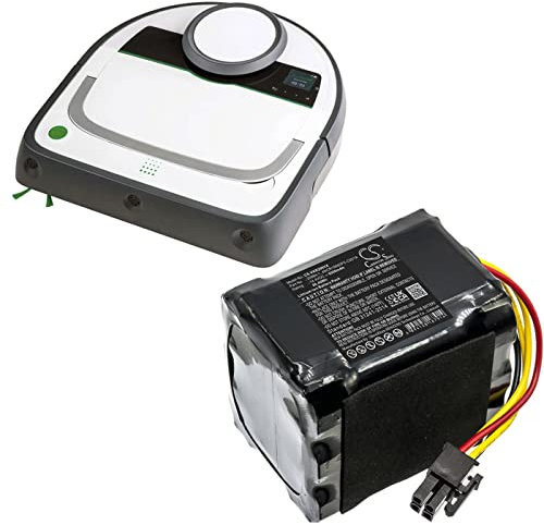 Cameron Sino Batteria per Vorwerk Folletto VR200 PN: Vorwerk 20884-1, 4NCR18650P2-C001A, 4NCR18650P2-C002A 6000mAh / 86.40Wh