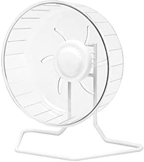 Laufrad für Hamster, Haustier Maus Mäuse Rennmaus Ratten Silent Running Spinner Übungsrad Spielzeug für Totoro Mouse Eichhörnchen Chinchillas Kleintier Haustier (7.87IN (20CM))