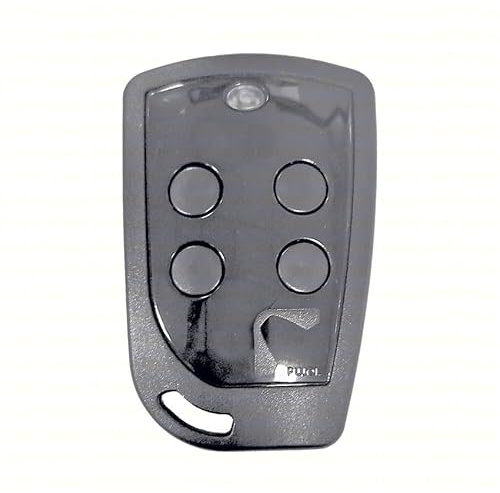 Dieffematic Telecomando Pujol Vario 4U - Rolling Code 433 MHz, 4 Tasti, Nero
