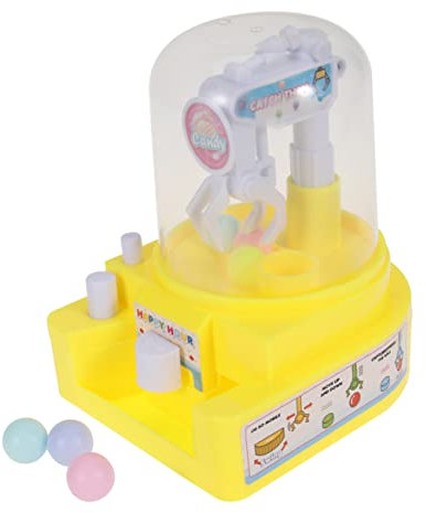 Toyvian 1pc Balls Machine Grabber Toy Mini Candy Machine Mini Grabber Balls Candy Grabber Claw Game Machine Candy Grabber Machine Mini Candy Grabber Game Console Adjustable Child