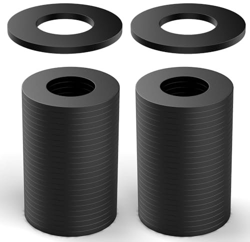 Lot de 50 rondelles plates M8, rondelles d'écartement en O, rondelles de carrosserie, rondelles d'étanchéité, rondelles en acier au carbone, pour réparations, M8 x 16 mm x 1,5 mm