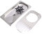 Pitcher Rinser,Glass Rinser for Kitchen Sink 304 Stainless Steel Pitcher Rinser Stainless Steel Bottle Washer Cup Washer High Pressure Washing with Drain Drip Tray Hose