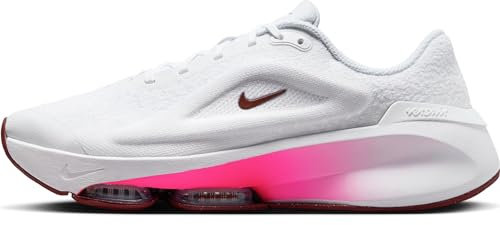 Nike Training Schuhe W Versair, White/Dark Team Red-Fierce Pink, DZ3547-100, 37.5 EU (6.5 US)