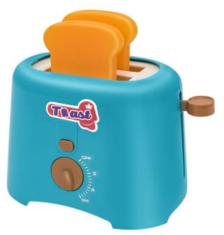 Tostapane Giocattolo a Batteria, Luci e Suoni, per Bambini dai 3 anni in su - Include 2 Fette di Pane - Gioco d'Imitazione - 41941 GrandSoleil - Globo Giocattoli