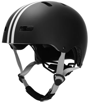 Fahrradhelm Kinder, Skaterhelm Reithelm Kletterhelm für Jungen und Mädchen Verstellbar Helm Kinder 3-8 Jahre Schutzhelm CE-Zertifizierung 51-55CM