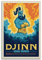 SUNAHUA Vintage-Poster, Motiv: Mythische Kreaturen, Dschinn (Saudi-Arabien), Poster, dekoratives Gemälde, Leinwand, Wandposter und Kunstdruck, moderne Familienschlafzimmer-Dekoration, Poster, 50 x 75