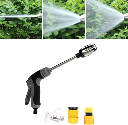 Turbowasher, Power High-Pressure Cleaner for Every Garden Hose, My Garden Friend Pressure Washer for Garden Hose with Accessories, for car Washing, Garden Watering
