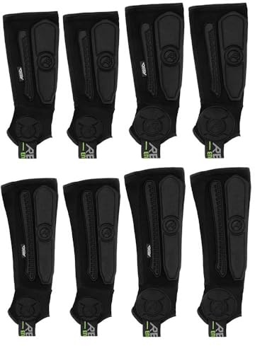 REKD Energy Covert Schienbein- und Knöchelaufprallschutz, mit exklusivem Energy-Schaum für überlegenen Aufprallschutz, bequeme schmale Passform, perfekt für BMX, Skateboard, Roller, MTB, Rollschuh und