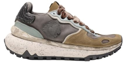 Satorisan - Chacrona Metta Premium - Casual Sneaker Damen - Vintage Leder Sportschuhe Bequem, Nachhaltig und Dauerhaft - Farbe Chic Grey - Größe 40
