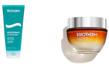 Aquathermale Shower Gel 200ml + Blue Therapy Revitalize DayCr P50ml